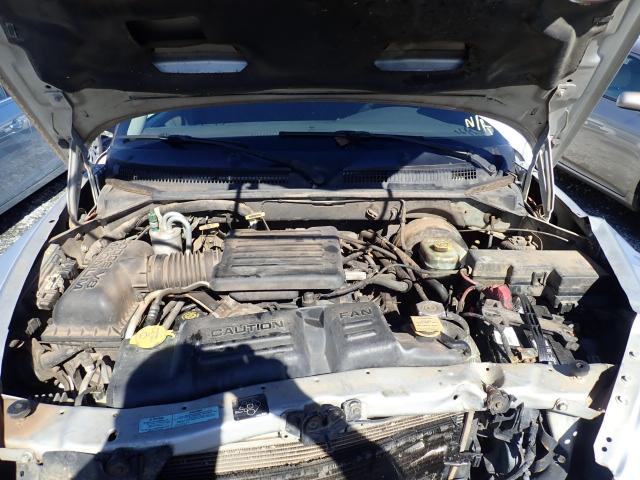 1B7GL2AN91S148343 - 2001 DODGE DAKOTA QUA SILVER photo 7