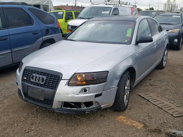 WAUDH74F28N076137 - 2008 AUDI A6 3.2 QUA SILVER photo 2