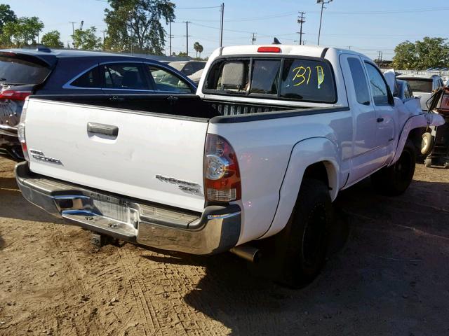 5TFTX4GN8FX037749 - 2015 TOYOTA TACOMA PRE WHITE photo 4