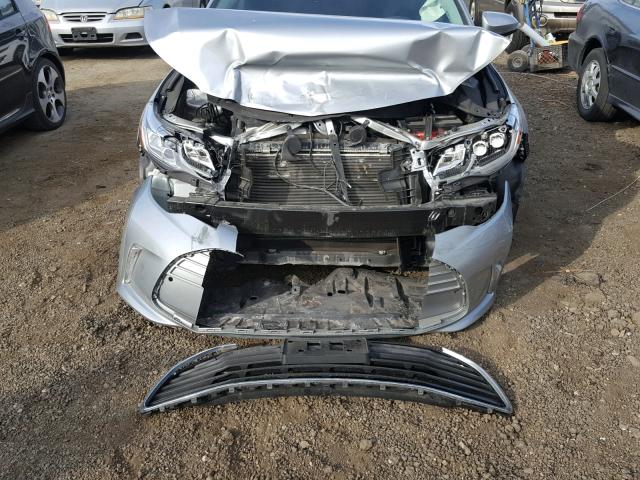 4T1BK1EB5GU215875 - 2016 TOYOTA AVALON XLE GRAY photo 7