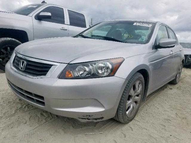 1HGCP26899A154698 - 2009 HONDA ACCORD EXL SILVER photo 2