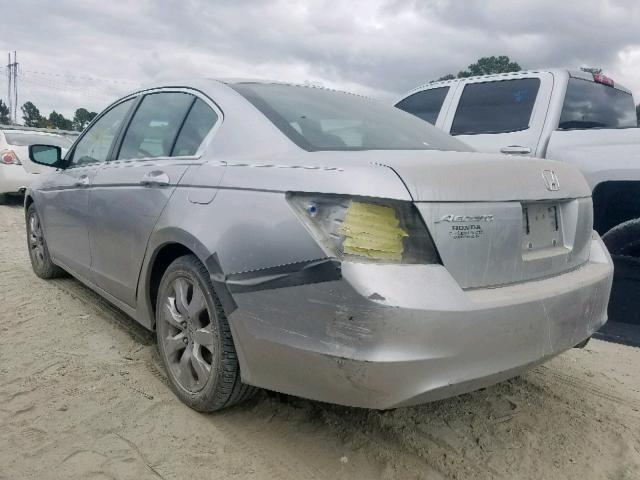 1HGCP26899A154698 - 2009 HONDA ACCORD EXL SILVER photo 3