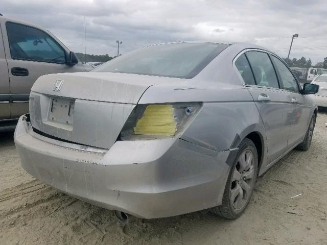 1HGCP26899A154698 - 2009 HONDA ACCORD EXL SILVER photo 4