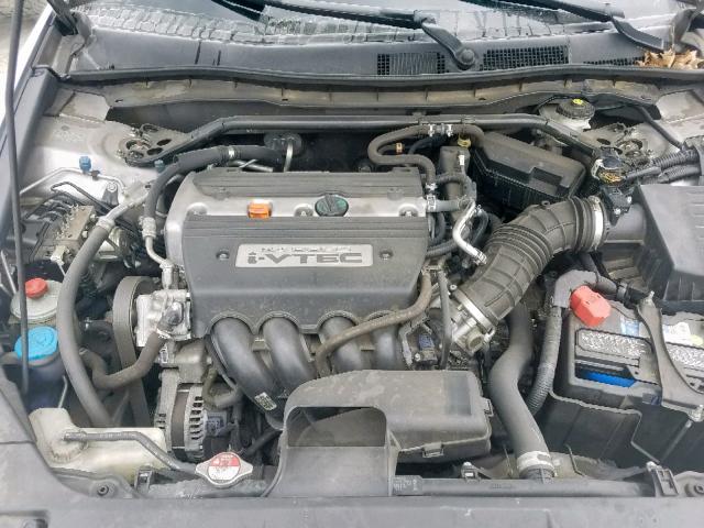 1HGCP26899A154698 - 2009 HONDA ACCORD EXL SILVER photo 7