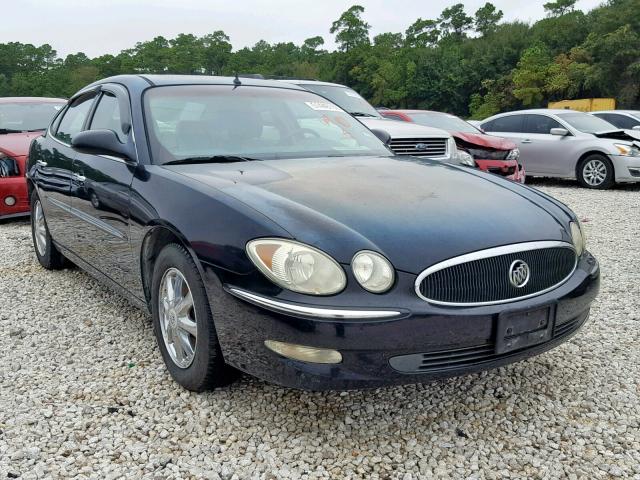 2G4WD532651278482 - 2005 BUICK LACROSSE C BLACK photo 1