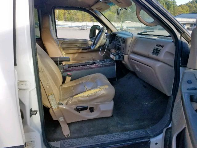 1FTSW31F8XEC05624 - 1999 FORD F350 SRW S WHITE photo 5