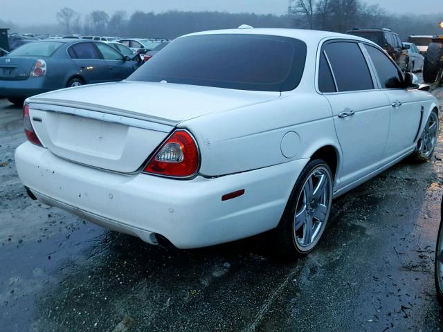 SAJWA79B48SH22516 - 2008 JAGUAR XJ8 L WHITE photo 4