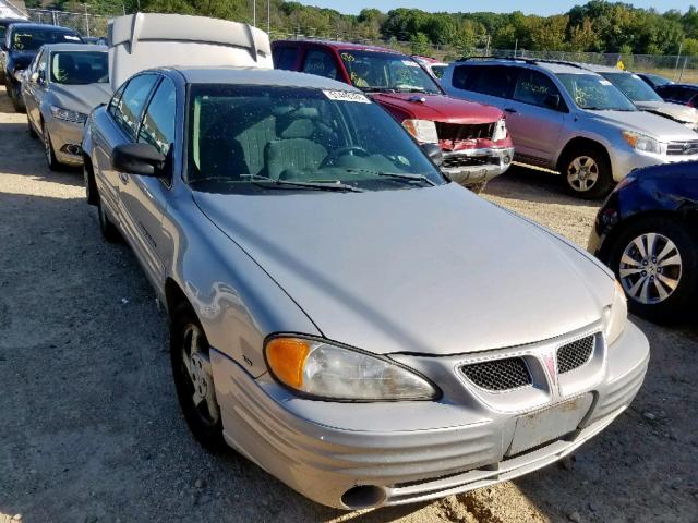 1G2NF52E1YM766015 - 2000 PONTIAC GRAND AM S SILVER photo 1