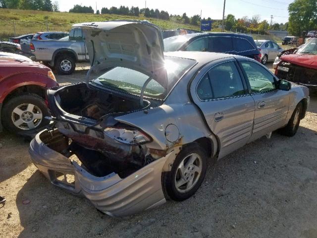 1G2NF52E1YM766015 - 2000 PONTIAC GRAND AM S SILVER photo 4