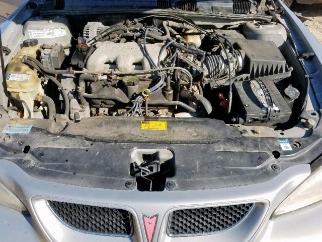 1G2NF52E1YM766015 - 2000 PONTIAC GRAND AM S SILVER photo 7