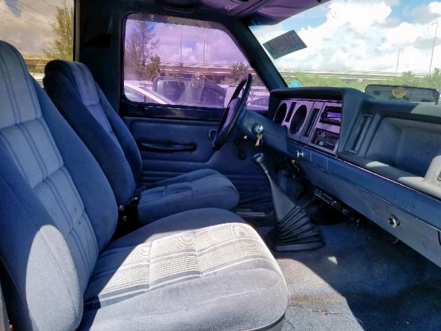 1FMCU12T9JUD33172 - 1988 FORD BRONCO II BLUE photo 5