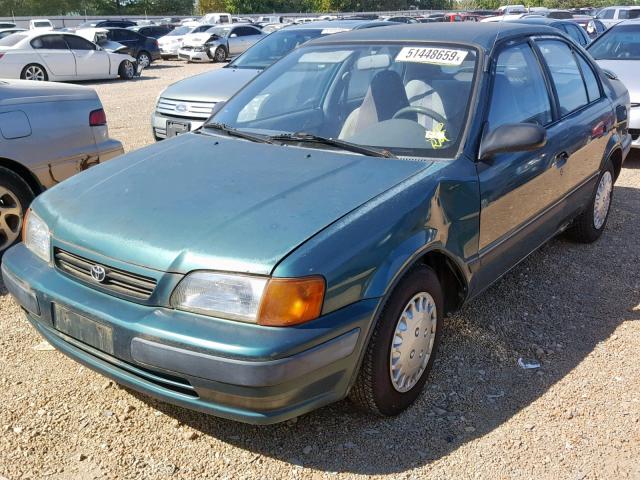 JT2EL56E8S0026788 - 1995 TOYOTA TERCEL DX GREEN photo 2