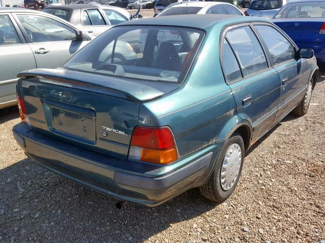 JT2EL56E8S0026788 - 1995 TOYOTA TERCEL DX GREEN photo 4