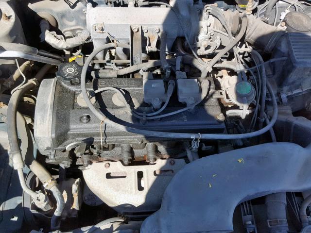 JT2EL56E8S0026788 - 1995 TOYOTA TERCEL DX GREEN photo 7