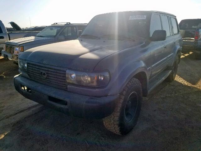 JT6HJ88J4V0173675 - 1997 LEXUS LX 450 GRAY photo 2