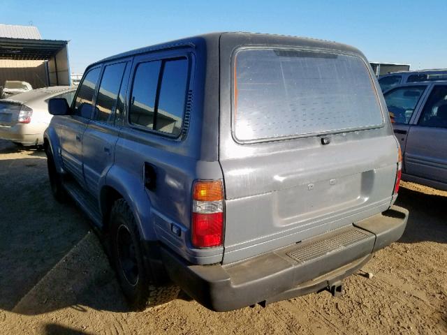 JT6HJ88J4V0173675 - 1997 LEXUS LX 450 GRAY photo 3