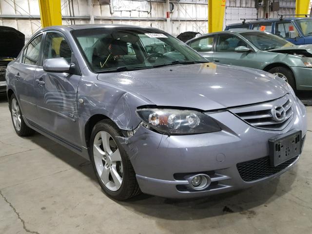 JM1BK323741201776 - 2004 MAZDA 3 S GRAY photo 1