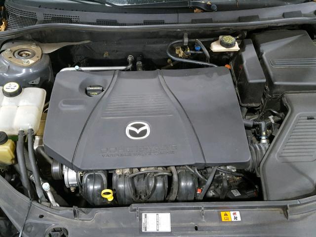 JM1BK323741201776 - 2004 MAZDA 3 S GRAY photo 7