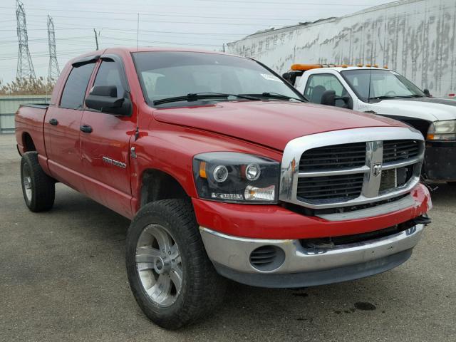 3D7LX39C46G202485 - 2006 DODGE RAM 3500 RED photo 1