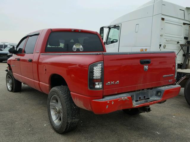 3D7LX39C46G202485 - 2006 DODGE RAM 3500 RED photo 3