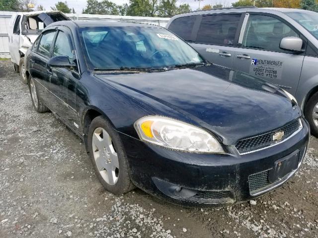 2G1WD58C669114800 - 2006 CHEVROLET IMPALA SUP შავი ფოტო 1