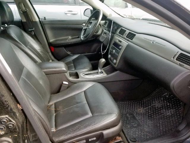 2G1WD58C669114800 - 2006 CHEVROLET IMPALA SUP შავი ფოტო 5