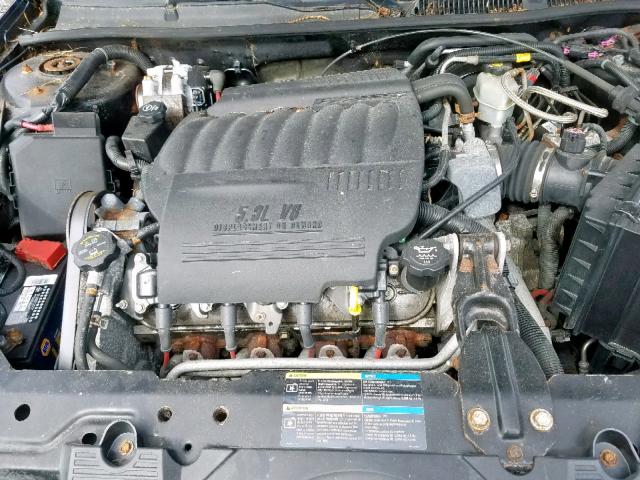 2G1WD58C669114800 - 2006 CHEVROLET IMPALA SUP შავი ფოტო 7