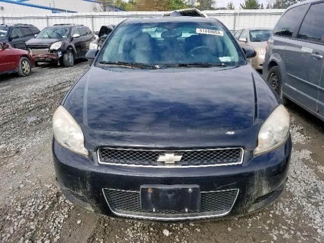 2G1WD58C669114800 - 2006 CHEVROLET IMPALA SUP შავი ფოტო 9