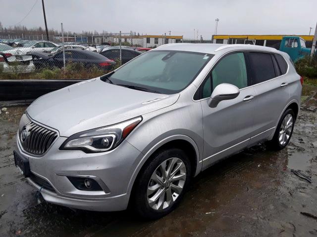 LRBFXESX5GD223746 - 2016 BUICK ENVISION P SILVER photo 2