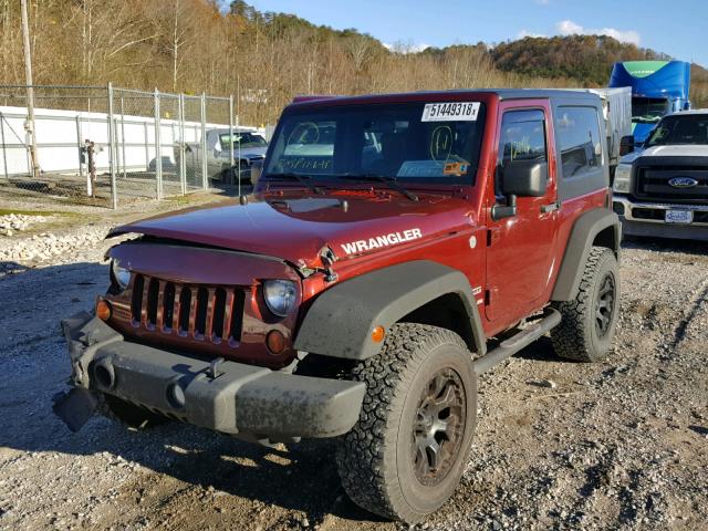 1J4AA2D18AL230427 - 2010 JEEP WRANGLER S TWO TONE photo 2