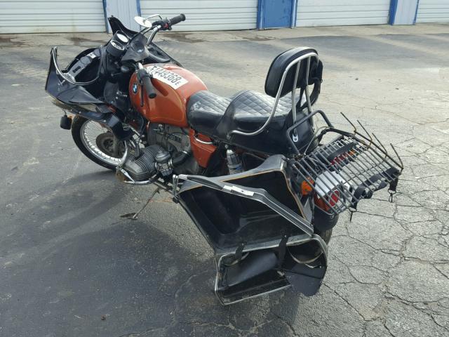 6145176 - 1978 BMW R100 ORANGE photo 3