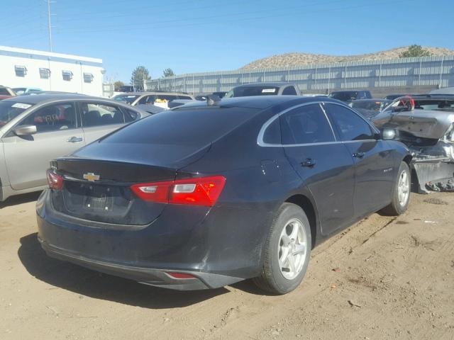 1G1ZB5ST2JF113185 - 2018 CHEVROLET MALIBU LS გრაფიტი ფოტო 4