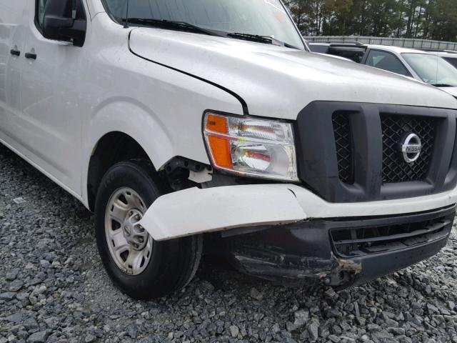 1N6BF0KM6HN802989 - 2017 NISSAN NV 1500 S WHITE photo 9