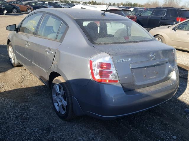 3N1AB61E79L682020 - 2009 NISSAN SENTRA 2.0 GRAY photo 3