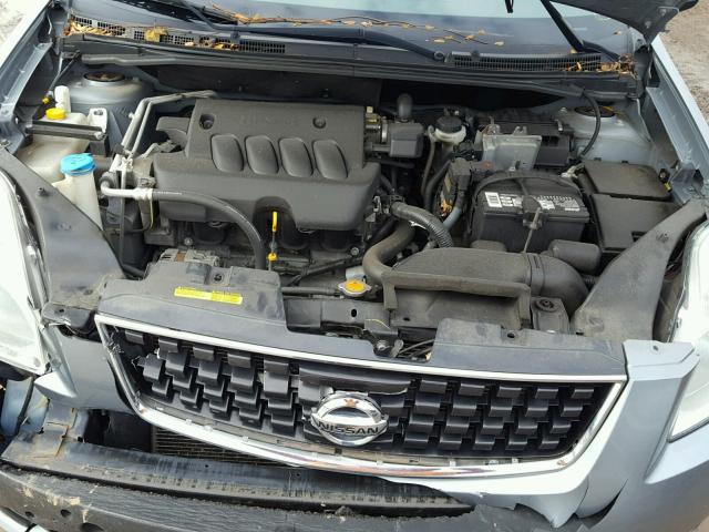 3N1AB61E79L682020 - 2009 NISSAN SENTRA 2.0 GRAY photo 7