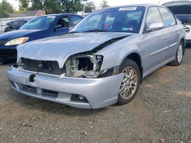 4S3BE625647211819 - 2004 SUBARU LEGACY L S SILVER photo 2