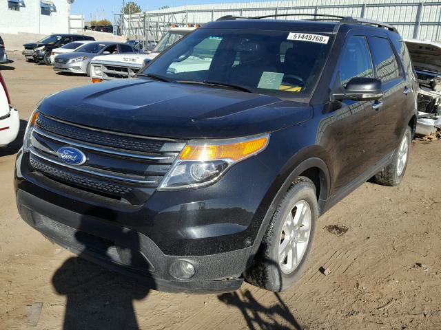 1FMHK8F87BGA02200 - 2011 FORD EXPLORER L BLACK photo 2