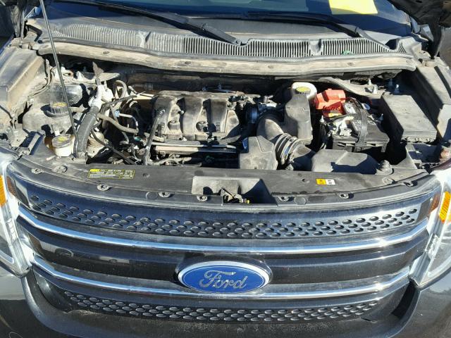 1FMHK8F87BGA02200 - 2011 FORD EXPLORER L BLACK photo 7