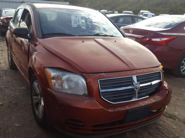 1B3CB4HA1AD632660 - 2010 DODGE CALIBER SX ORANGE photo 1