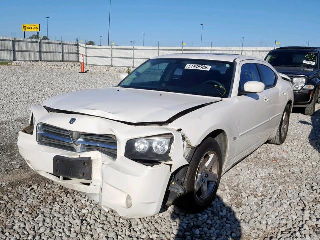 2B3CA3CV4AH191875 - 2010 DODGE CHARGER SX WHITE photo 2