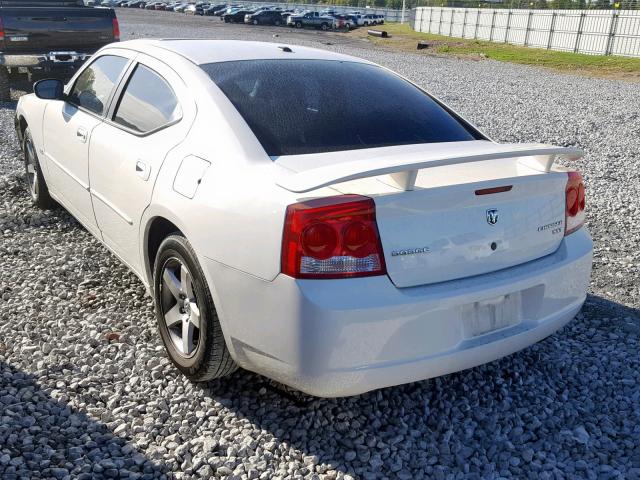 2B3CA3CV4AH191875 - 2010 DODGE CHARGER SX WHITE photo 3