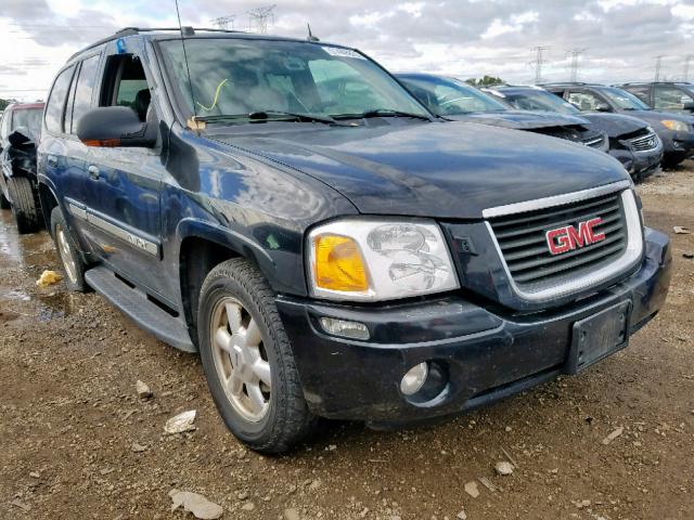 1GKDT13S052220959 - 2005 GMC ENVOY BLACK photo 1