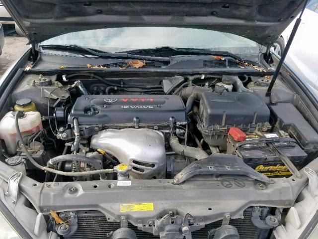 4T1BE30K55U520526 - 2005 TOYOTA CAMRY LE GOLD photo 7