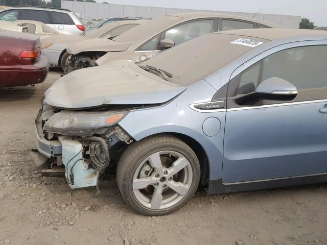 1G1RC6E47FU142577 - 2015 CHEVROLET VOLT GRAY photo 10