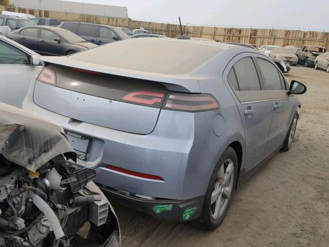 1G1RC6E47FU142577 - 2015 CHEVROLET VOLT GRAY photo 4