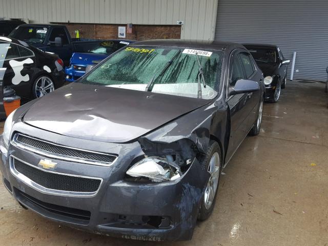 1G1ZC5EB6A4163552 - 2010 CHEVROLET MALIBU 1LT GRAY photo 2