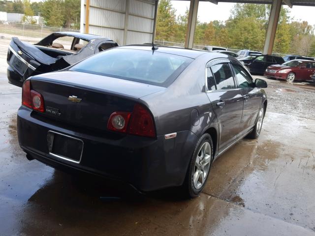 1G1ZC5EB6A4163552 - 2010 CHEVROLET MALIBU 1LT GRAY photo 4