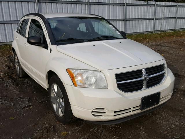 1B3HB48AX9D241184 - 2009 DODGE CALIBER SX WHITE photo 1