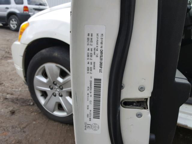 1B3HB48AX9D241184 - 2009 DODGE CALIBER SX WHITE photo 10