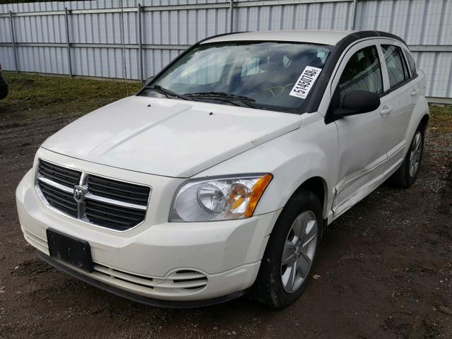 1B3HB48AX9D241184 - 2009 DODGE CALIBER SX WHITE photo 2